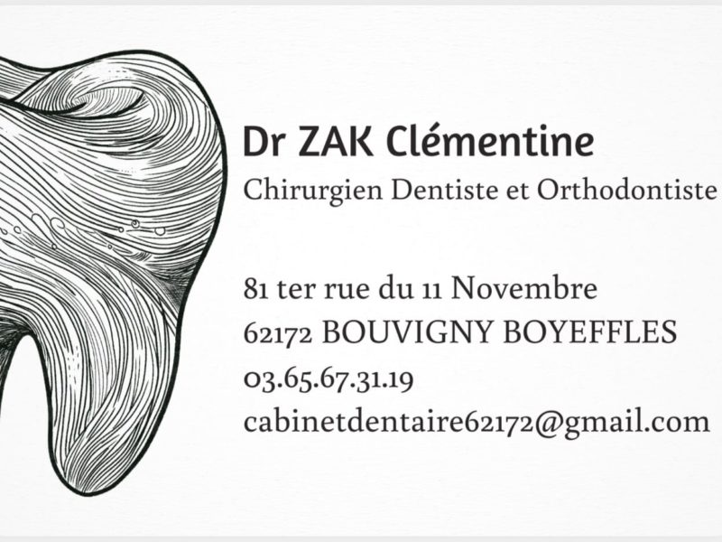 Ouverture cabinet dentiste/orthodontiste