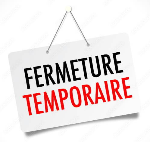 Fermeture de la bibliothèque